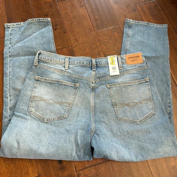 Levi's Denizen 231 Athletic Fit Medium Wash Denim Jeans Mens 38x30 NEW - Picture 5 of 6